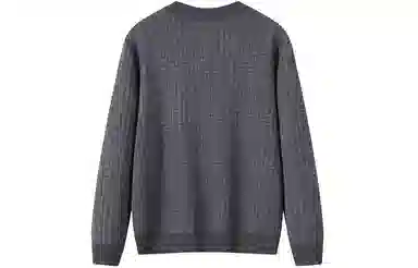 恒源祥 厚款保暖半高领针织毛衣 男款