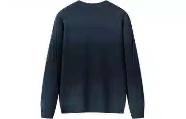 恒源祥 渐变色半高领针织毛衣 男款