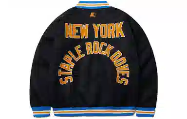 Starter x Staple Varsity Jacket Black