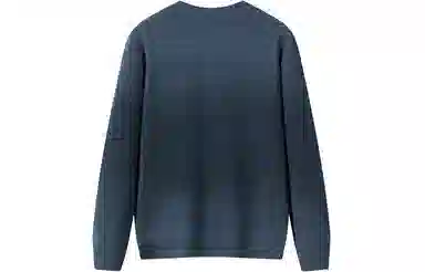 恒源祥 渐变色半高领针织毛衣 男款