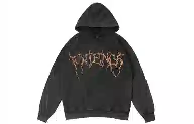 VLONE Thorn Logo Hoodie Black