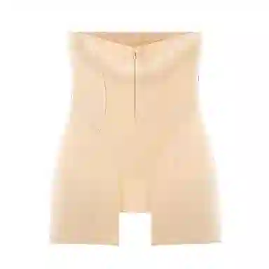 俏佳人 高腰拉链排扣塑身裤 女款