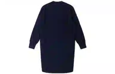 Lacoste V-Neck Long Sleeve Dress Navy
