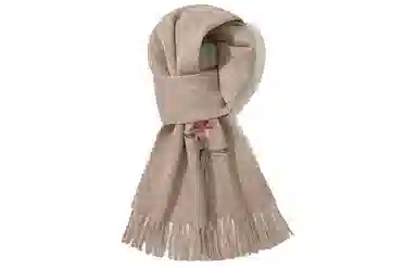 上海故事  高级感刺绣纯羊毛小围巾 兰花刺绣 女款 礼盒装