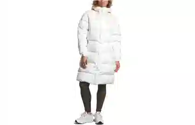 The North Face Nuptse Parka White