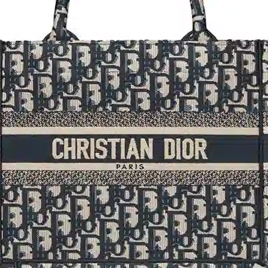 Dior Book Tote Denim Blue