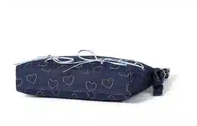 Onmei Denim Tote Bag Light Blue