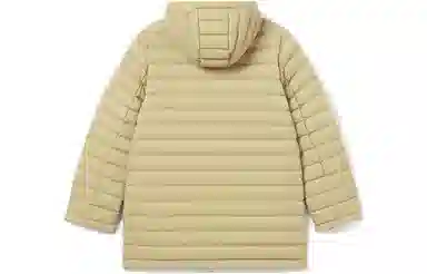 Lacoste Hooded Zip Cotton Jacket Camel