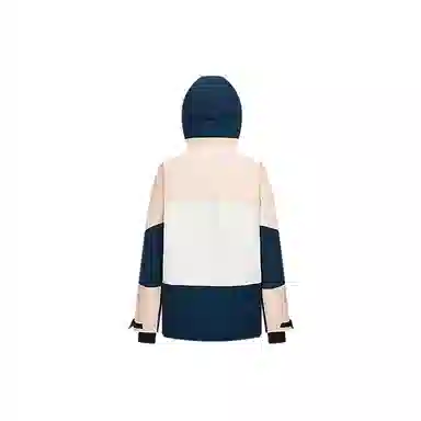 波司登 运动户外滑雪防风防水透气撞色连帽羽绒服 男女同款