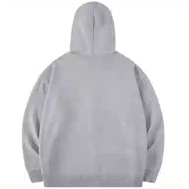 Crayon Shin-chan Logo Hoodie Knit Sweater