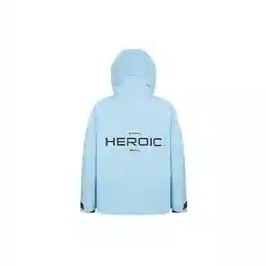 波司登 滑雪系列 户外防风防水透湿撞色拉链连帽羽绒服 男女同款