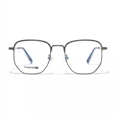 【联系客服可配度数】 佐川 超轻纯钛复古多边形 文艺素颜 钛 不规则/多边形 功能性眼镜 男女同款情侣款 可配度数近视散光