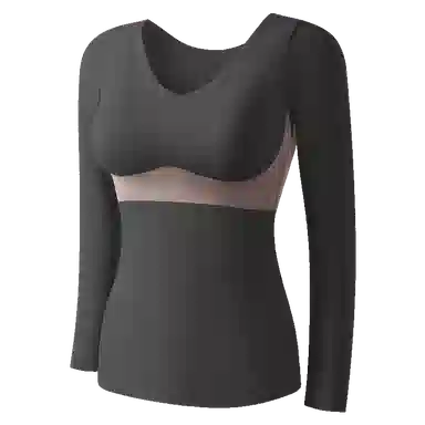 俏佳人 德绒发热塑身保暖上装 女款