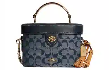 Coach Kay 20 Chambray Denim Blue