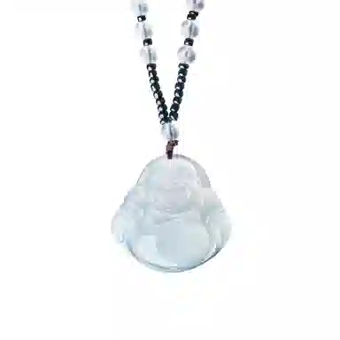 琳琯瑛 冰透荔枝 观音 玉髓 玉石吊坠 男女同款情侣款 玛瑙