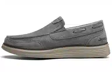 Jeep Canvas Slip-On Light Grey