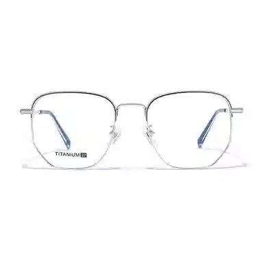 【联系客服可配度数】 佐川 超轻纯钛复古多边形 文艺素颜 钛 不规则/多边形 功能性眼镜 男女同款情侣款 可配度数近视散光