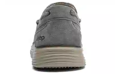Jeep Canvas Slip-On Light Grey