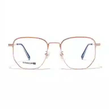 【联系客服可配度数】 佐川 超轻纯钛复古多边形 文艺素颜 钛 不规则/多边形 功能性眼镜 男女同款情侣款 可配度数近视散光