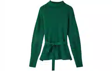 【dme】 高领系带慵懒宽松针织衫 女款