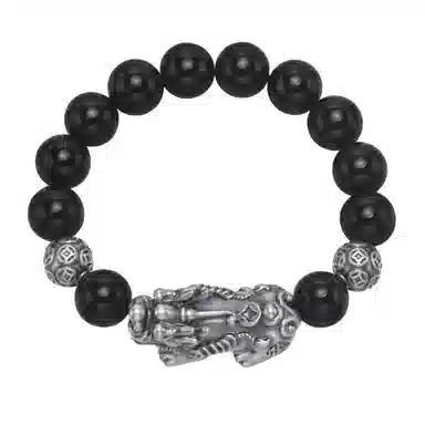 恋朵 貔貅转运珠 玛瑙 手串 男款