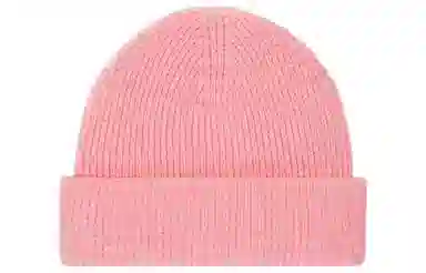 Alexander Wang Logo Knit Beanie Pink