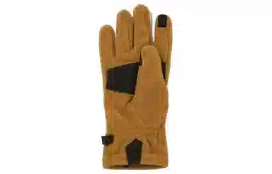 The North Face Logo Gloves Brown