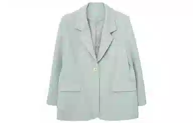 小镇姗姗 纯色宽松休闲西装 女款