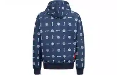 EVISU Denim Blue Hoodie