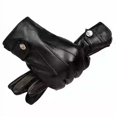 上海故事 户外保暖加绒可触屏防防寒防水 手套 男款 礼盒装