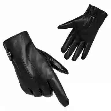 上海故事 户外保暖加绒可触屏防防寒防水 手套 男款 礼盒装