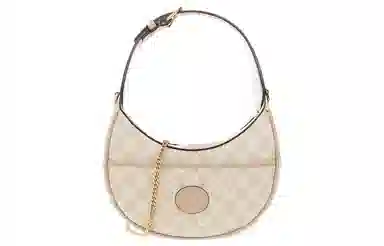 Gucci Mini Hobo Bag Beige/White