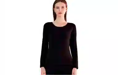 恒源祥 加绒加厚发热打底保暖上装 女款