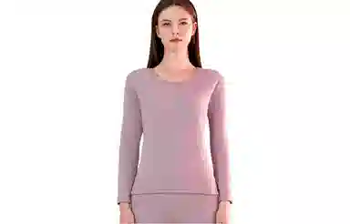 恒源祥 加绒加厚发热打底保暖上装 女款