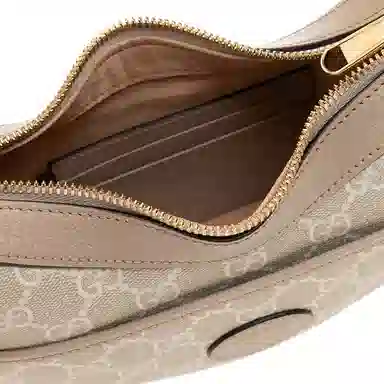 Gucci Mini Hobo Bag Beige/White