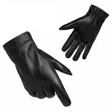 上海故事 户外保暖加绒可触屏防防寒防水 手套 男款 礼盒装