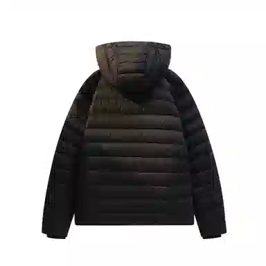 鸭鸭 轻薄休闲保暖连帽短款羽绒服 男女同款