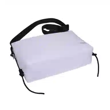 GF Nylon Messenger Bag White/Black