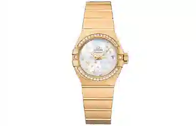 OMEGA 100 27mm K18k K18k 123.55.27.20.05.001
