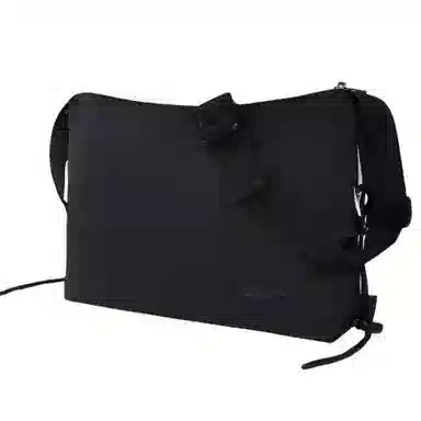 GF Nylon Messenger Bag White/Black