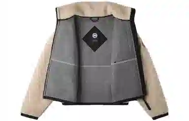 Canada Goose Simcoe Zip Up Sweater Kind High Pile Fleece Logo