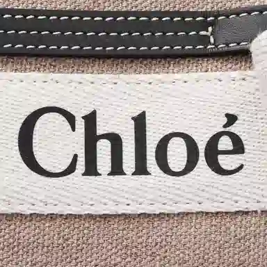 Chloe Woody Mini Logo Tote