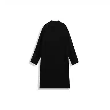 我是大卫 毛呢中长款千鸟格韩版复古休闲大衣 男女同款