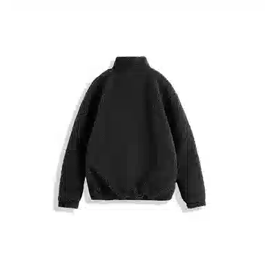 我是大卫 纯色摇粒绒保暖加厚休闲外套夹克 男女同款