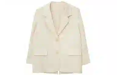 小镇姗姗 纯色宽松休闲西装 女款