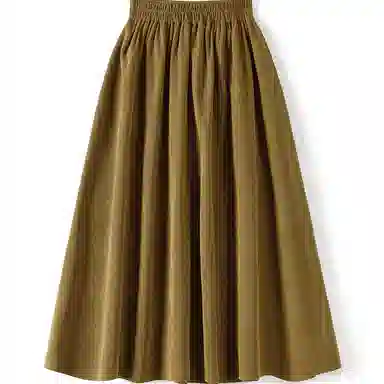 她池 时尚设计感休闲长裙 女款