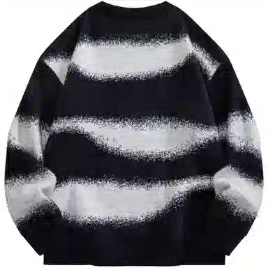 Doraemon Retro Jacquard Logo Sweater