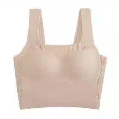 内在密码 保暖背心女款无痕女士自带杯垫免穿文胸磨毛秋冬季打底显瘦内搭