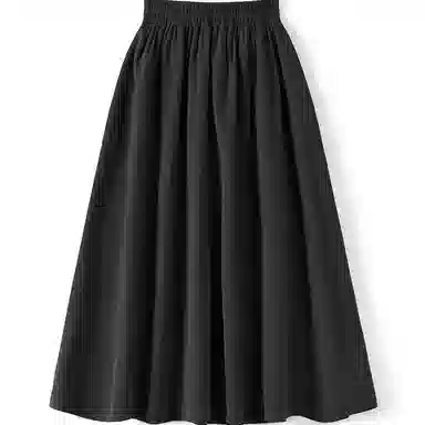 她池 时尚设计感休闲长裙 女款