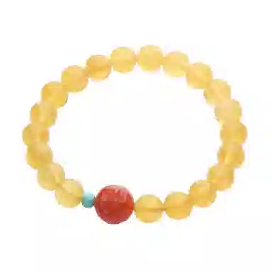 琳琯瑛 中国风圆珠 佛头 南红玛瑙 玉石手串 女款